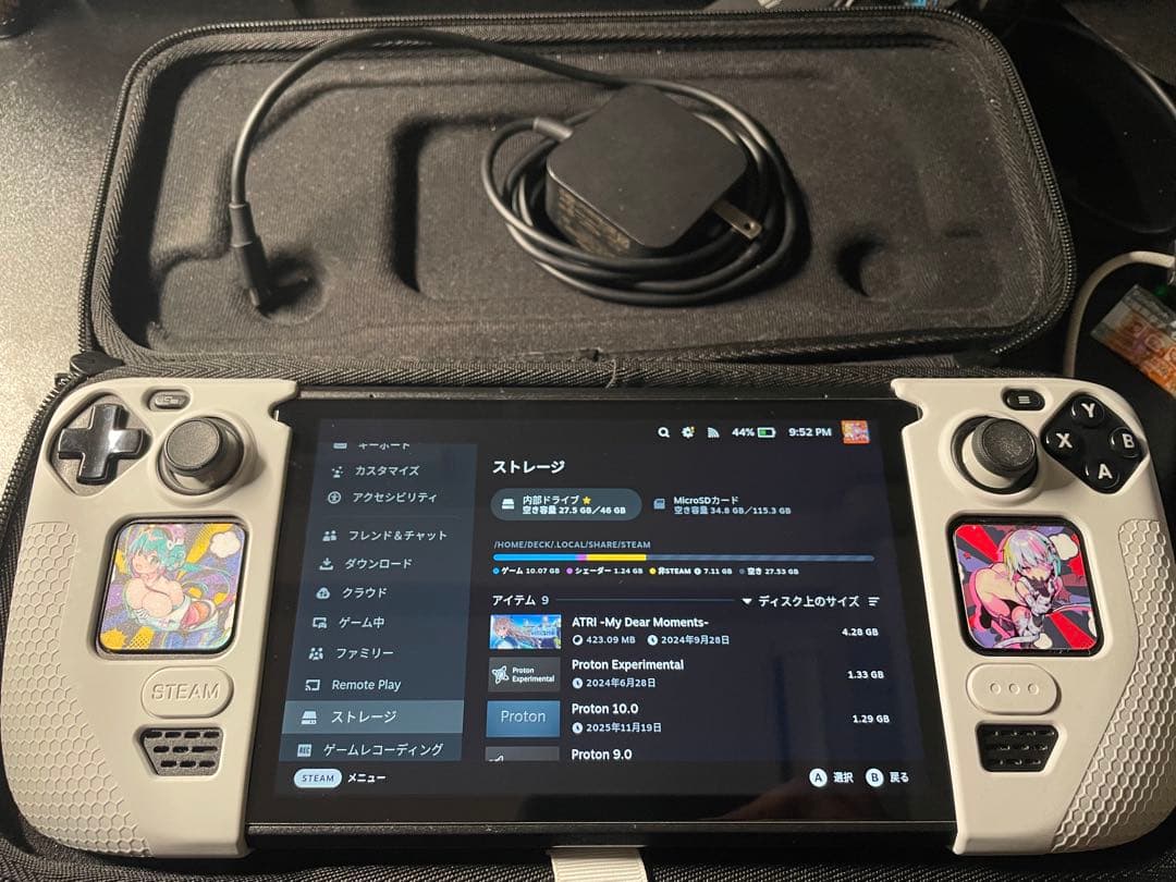 その他 steamdeck lcd 64gb