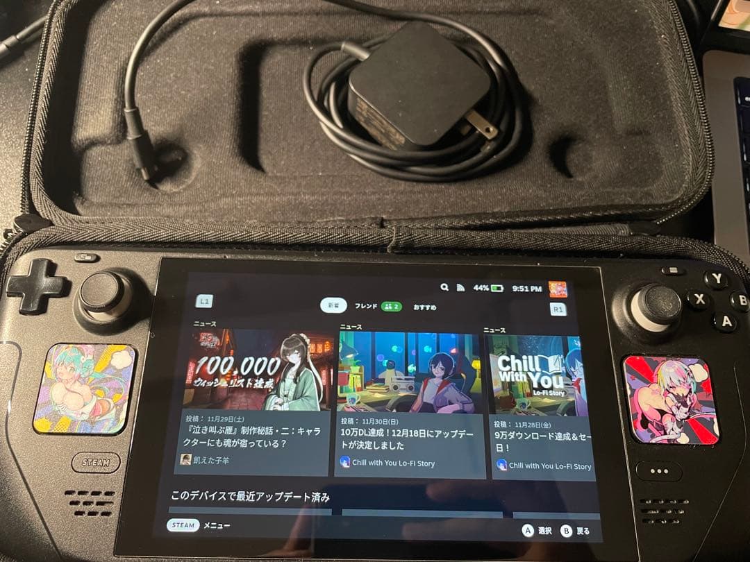 その他 steamdeck lcd 64gb