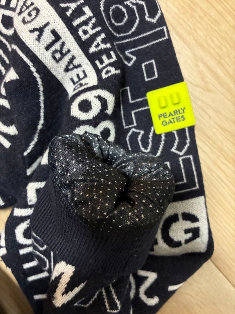 PEARLY GATES NewHistoryロゴ柄天竺×DIAPLEX