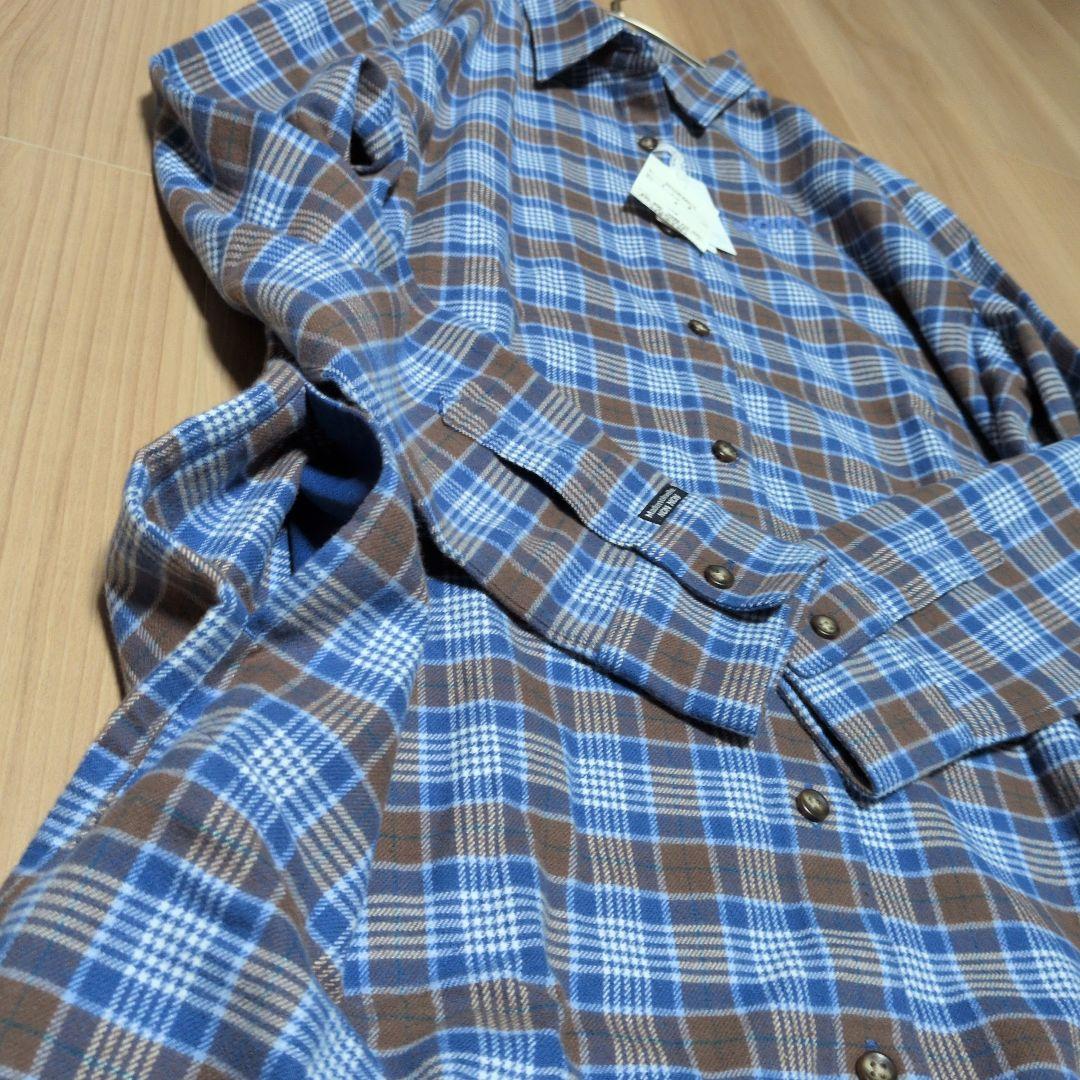 新品タグ付き❗️マドモアゼルノンノン 長袖 チェックネルシャツ　チュニック❣