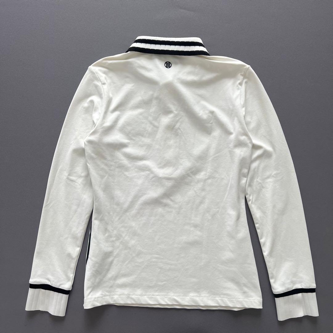 G/FORE ジーフォア　ロゴ　長袖　ポロシャツ　ゴルフ　レディース　襟付き　S