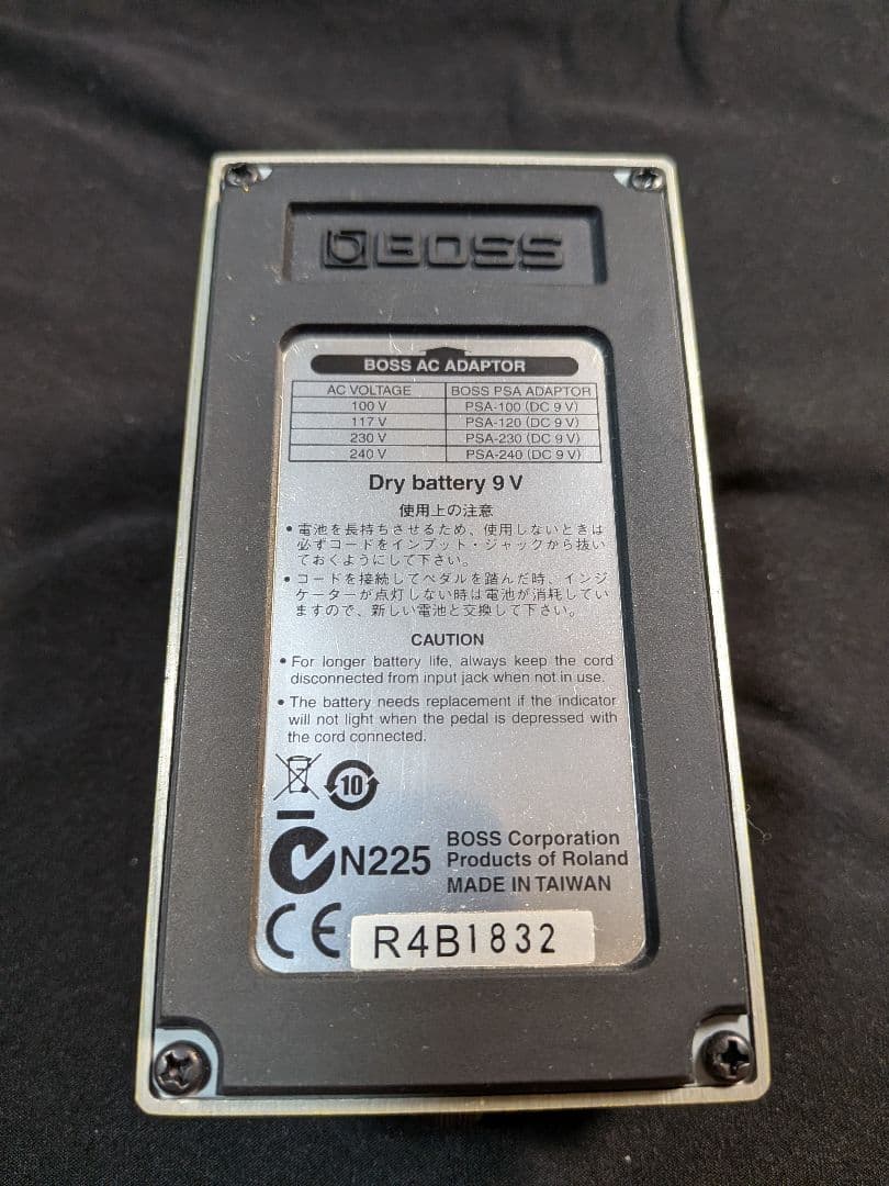 【めぐみ】BOSS Bass OverDrive ODB-3