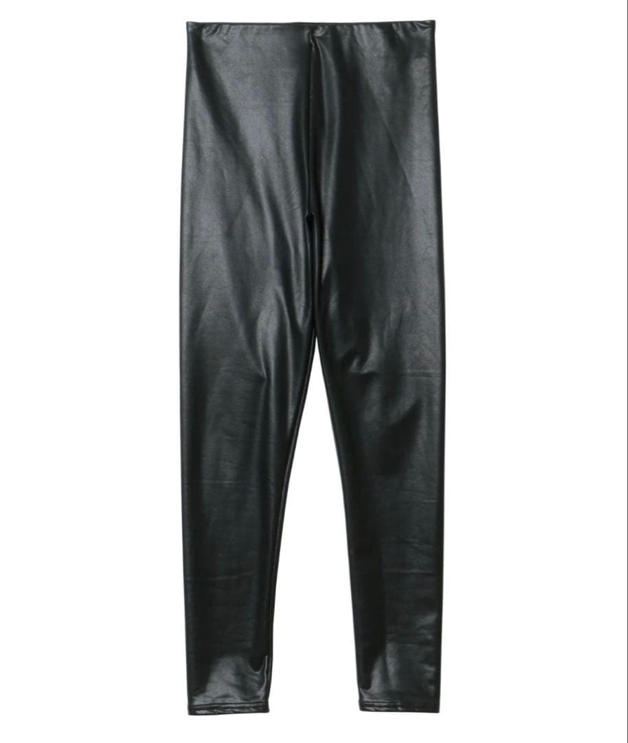 【新品未使用】ELENDEEK FAUX LEATHER LEGGINGS 01