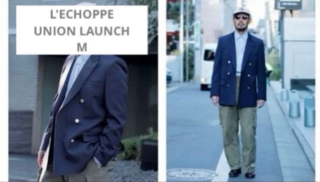 極美品！　希少　ユニオンランチ　レショップ別注 ジャケット　ネイビー　M