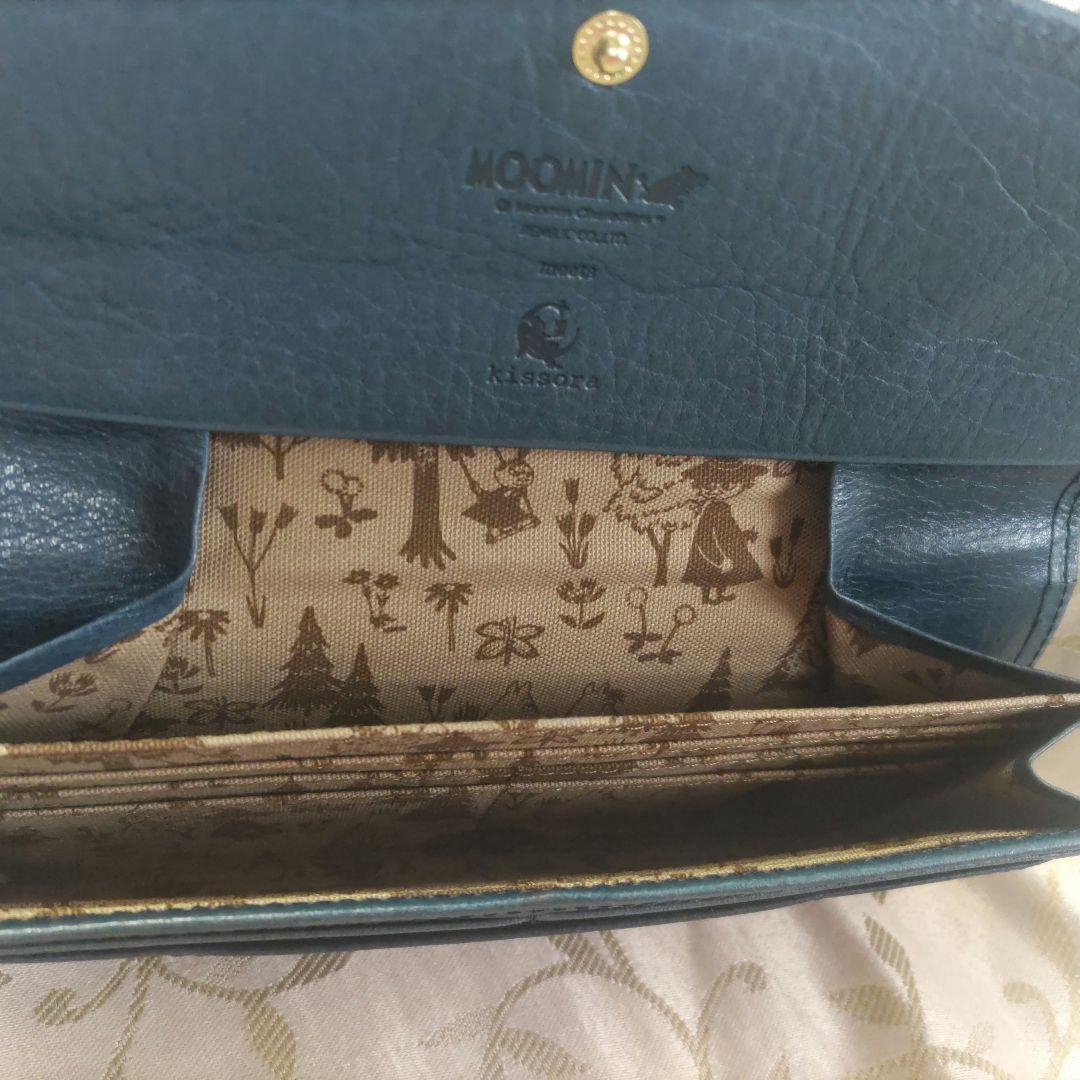 kissoraキソラ　ムーミン　ウォレット/かぶせ長財布