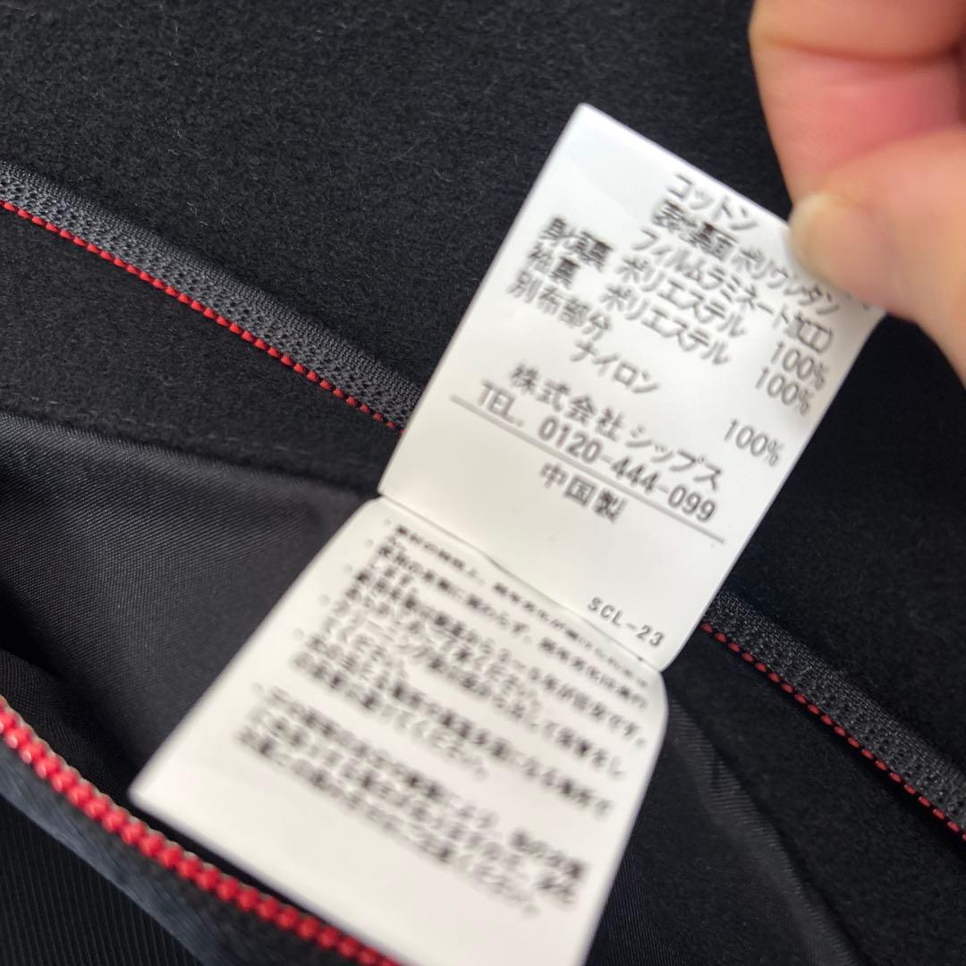 シップス✖️NOBILIA社製ウールコート　チェスターコート　黒