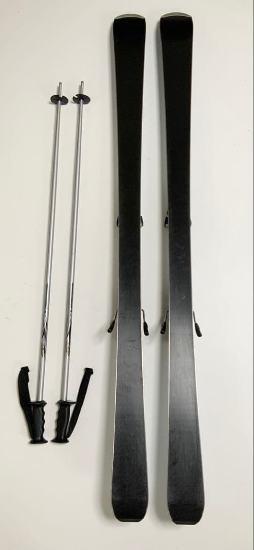 カービングスキー 4点セット　KAZAMA 板156cm／靴26cm