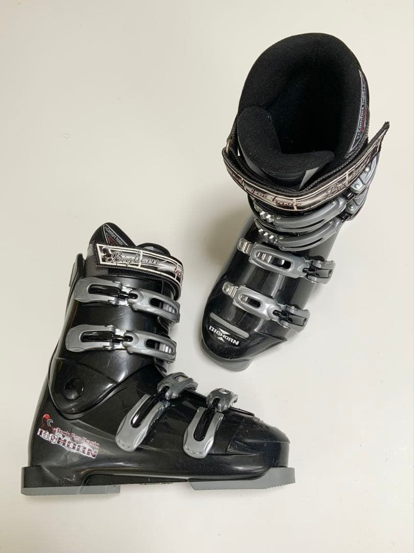 カービングスキー 4点セット　KAZAMA 板156cm／靴26cm