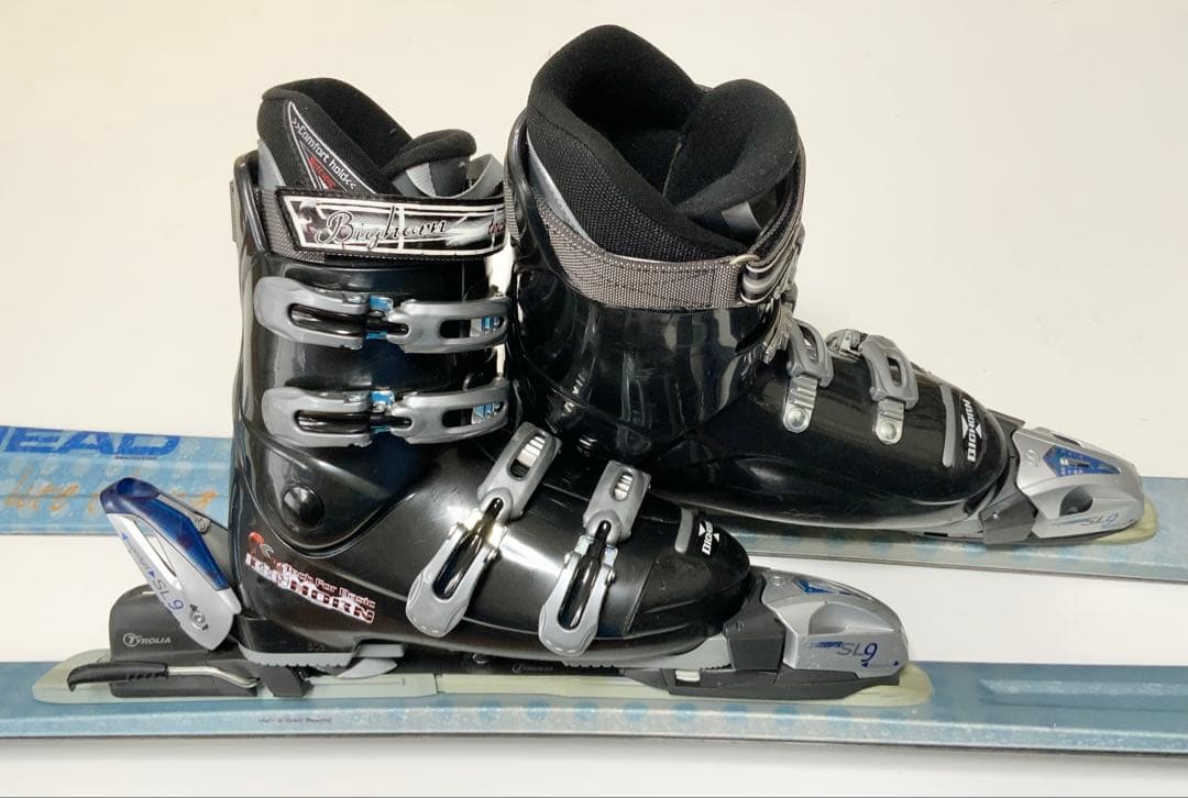 カービングスキー 4点セット　KAZAMA 板156cm／靴26cm