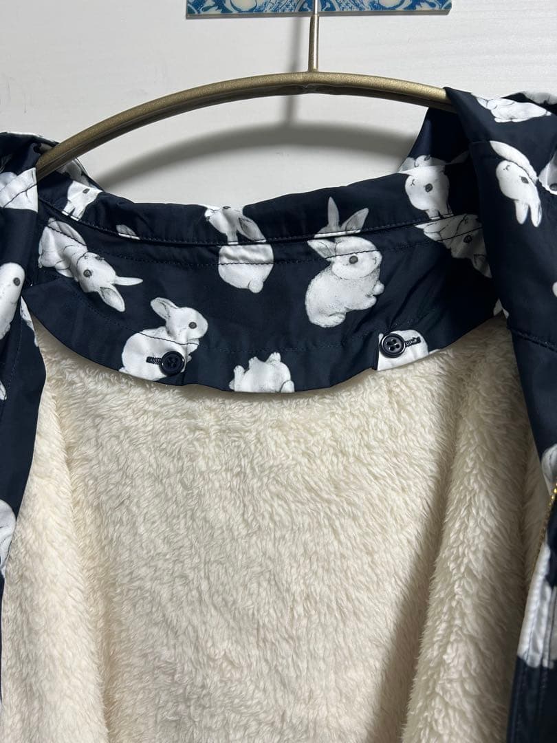 新品　フランシュリッペ　コロコロうさぎ柄アウター　3L