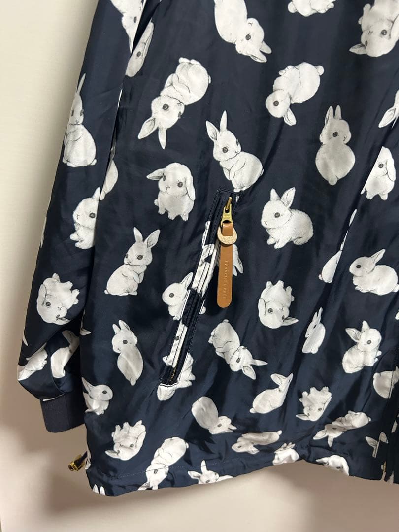 新品　フランシュリッペ　コロコロうさぎ柄アウター　3L