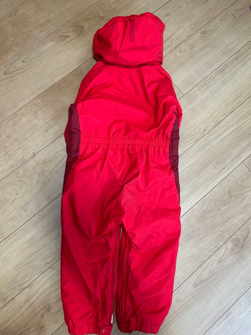 mont-bell スキーウェア レッド つなぎ　100