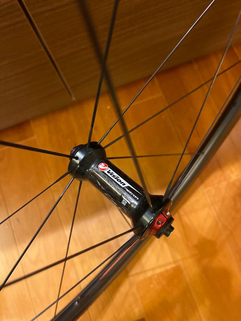 新品ステッカー付 Vision metron40 rim カーボンホイール