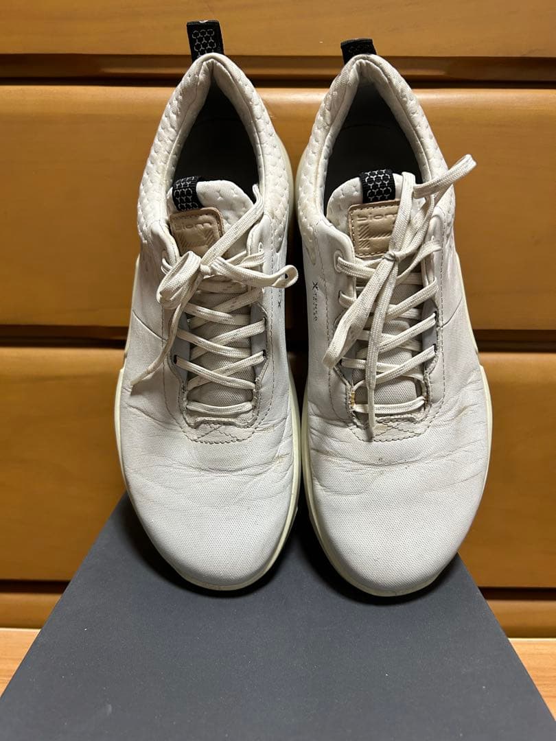 ECCO ゴルフシューズ ホワイト 40