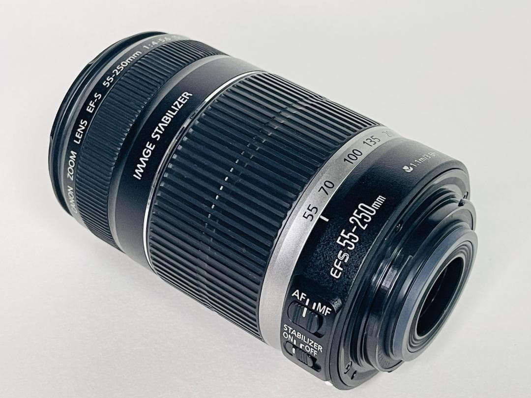 美品✨Canon キャノン EF-S 55-250mm f4-5.6 IS