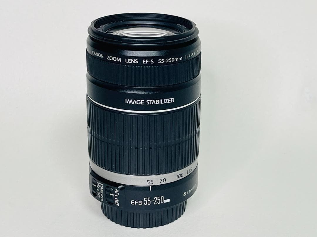 美品✨Canon キャノン EF-S 55-250mm f4-5.6 IS