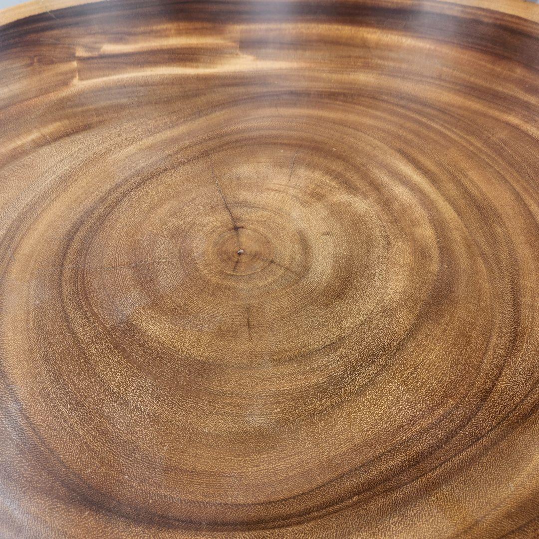 モンキーポッド　一枚板　無垢　センターテーブル ローテーブル　輪切り　座卓