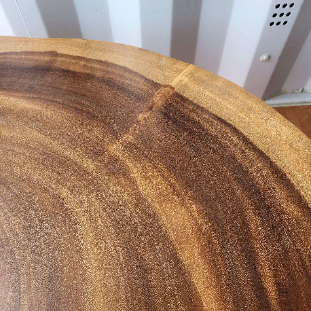 モンキーポッド　一枚板　無垢　センターテーブル ローテーブル　輪切り　座卓