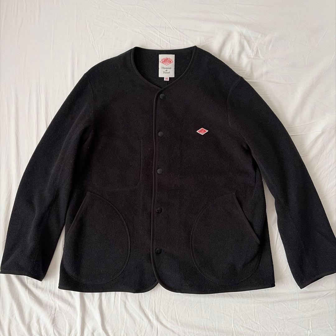 DANTON ダントン フリースノーカラージャケット