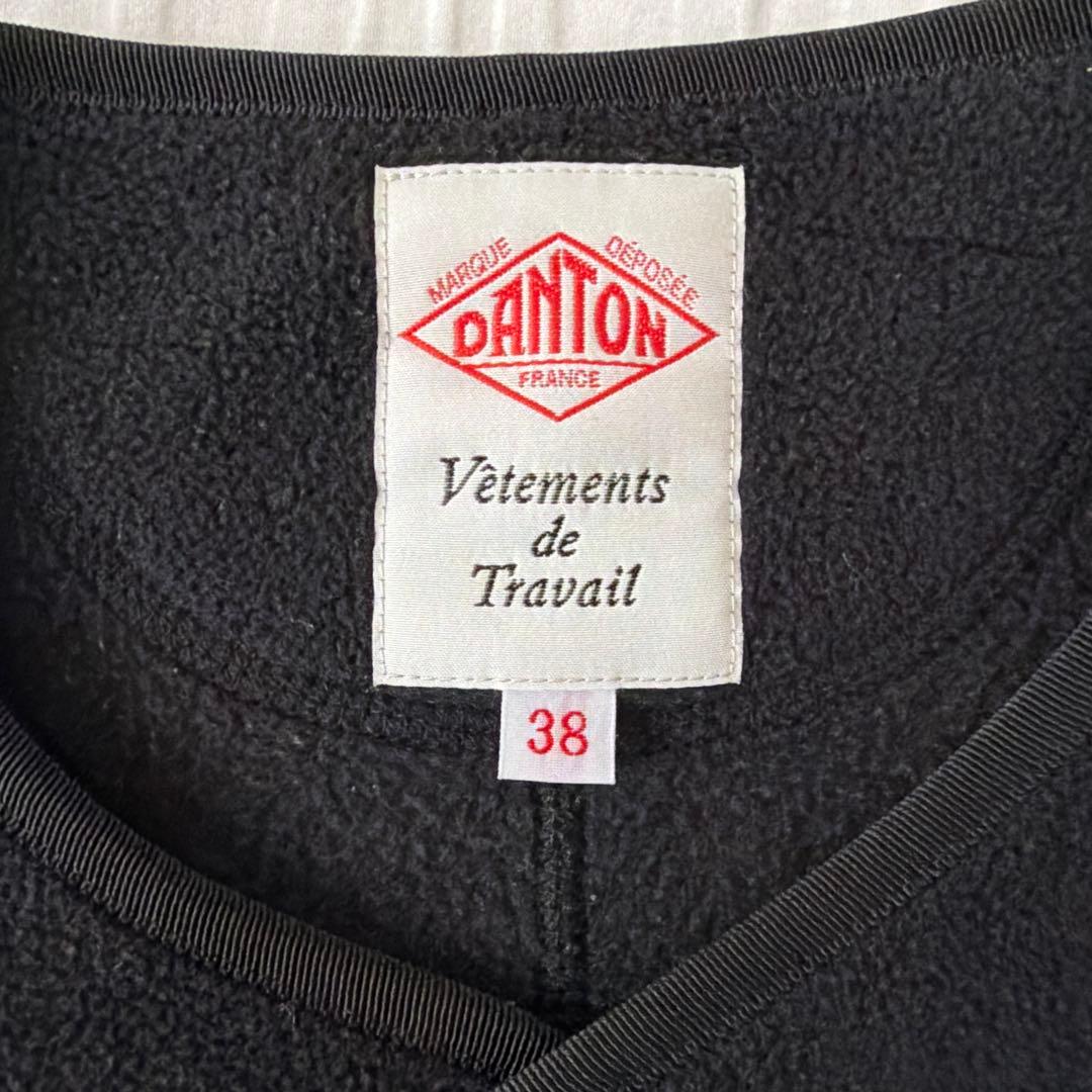 DANTON ダントン フリースノーカラージャケット