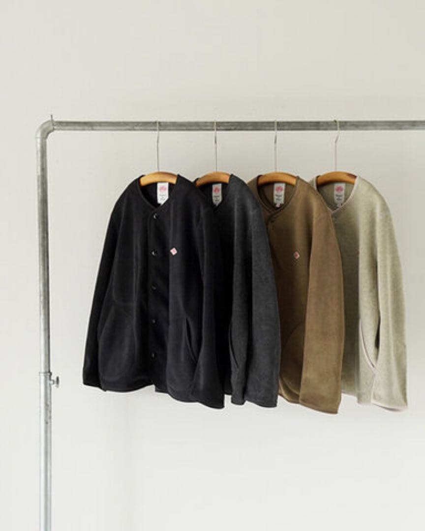 DANTON ダントン フリースノーカラージャケット