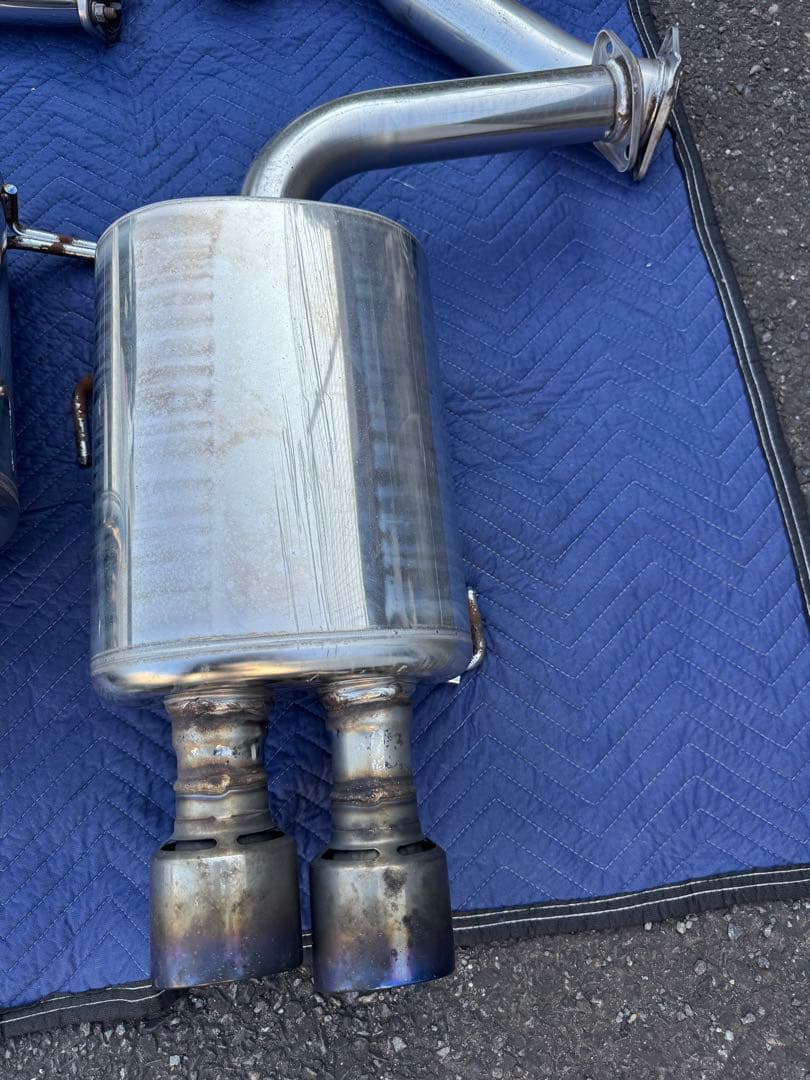 HKS スーパーターボマフラー4本出しスバルWRX STI S4 VAB VAG