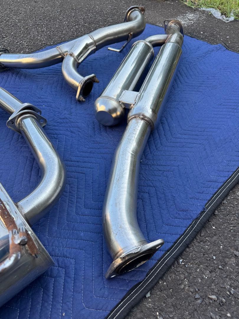 HKS スーパーターボマフラー4本出しスバルWRX STI S4 VAB VAG