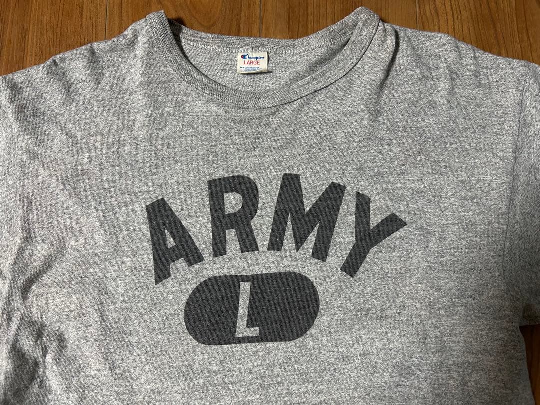 トップス 80s Champion S/S-T ARMY