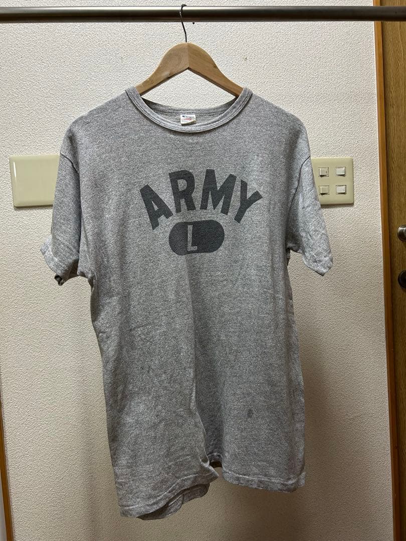 トップス 80s Champion S/S-T ARMY