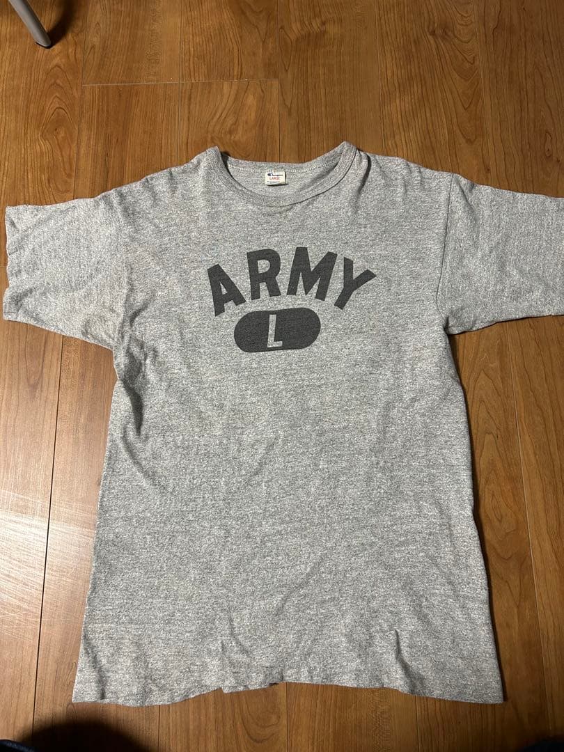 トップス 80s Champion S/S-T ARMY
