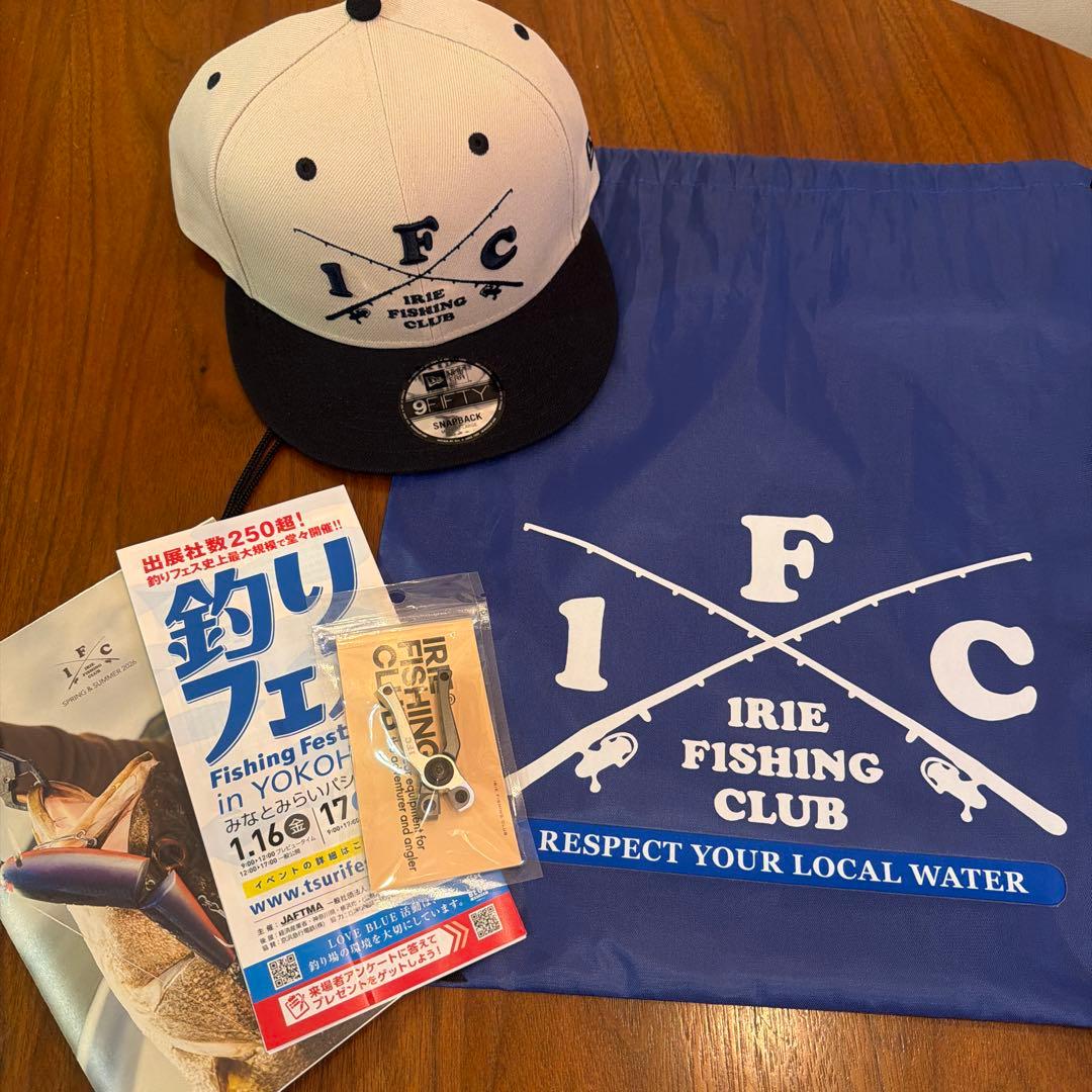 IRIE FISHING CLUB☆キャップ＆ラインカッター