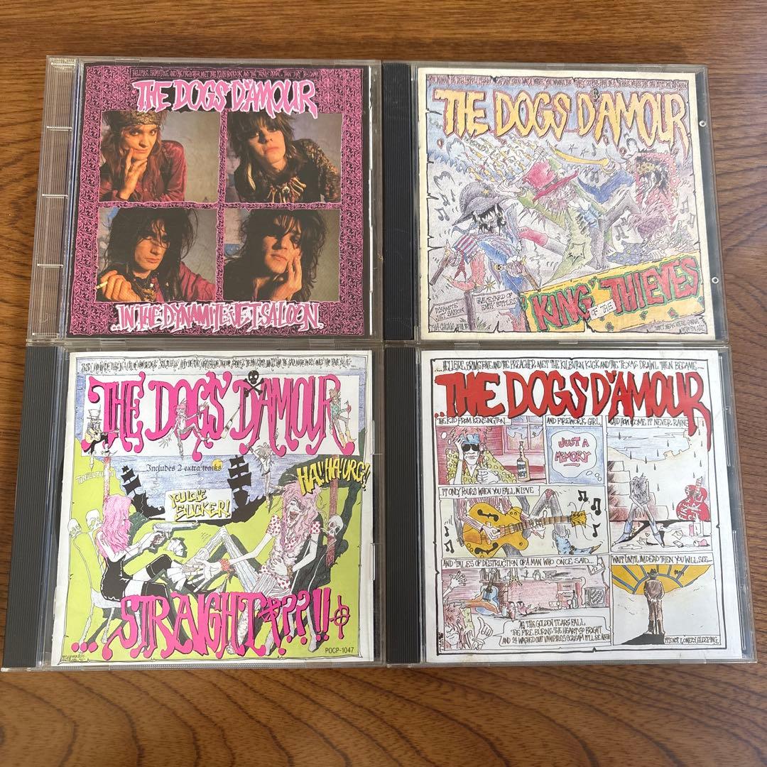 THE DOGS D'AMOUR CD 4枚セット