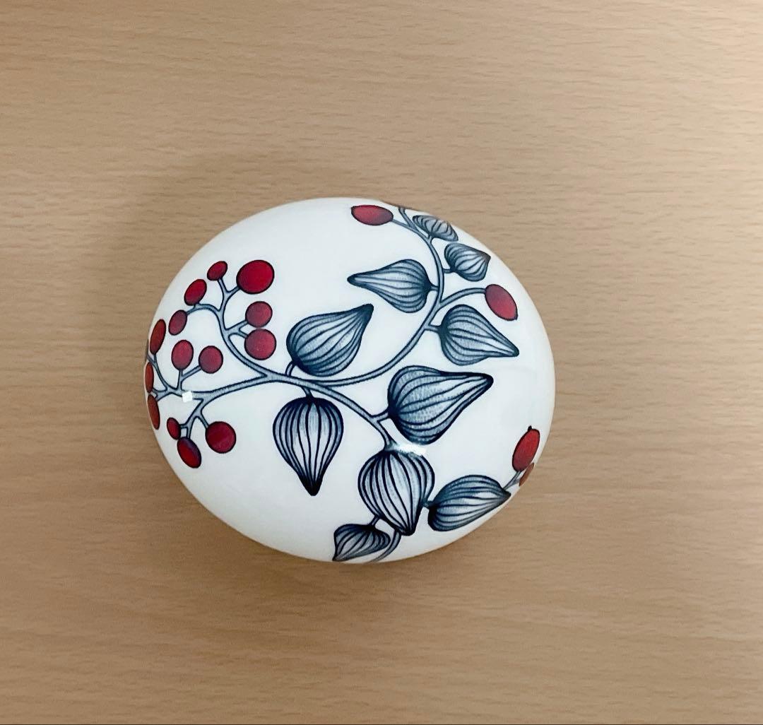 新品　アラビア　ルノ　フロストベリー　ジャー蓋付き　キャニスター