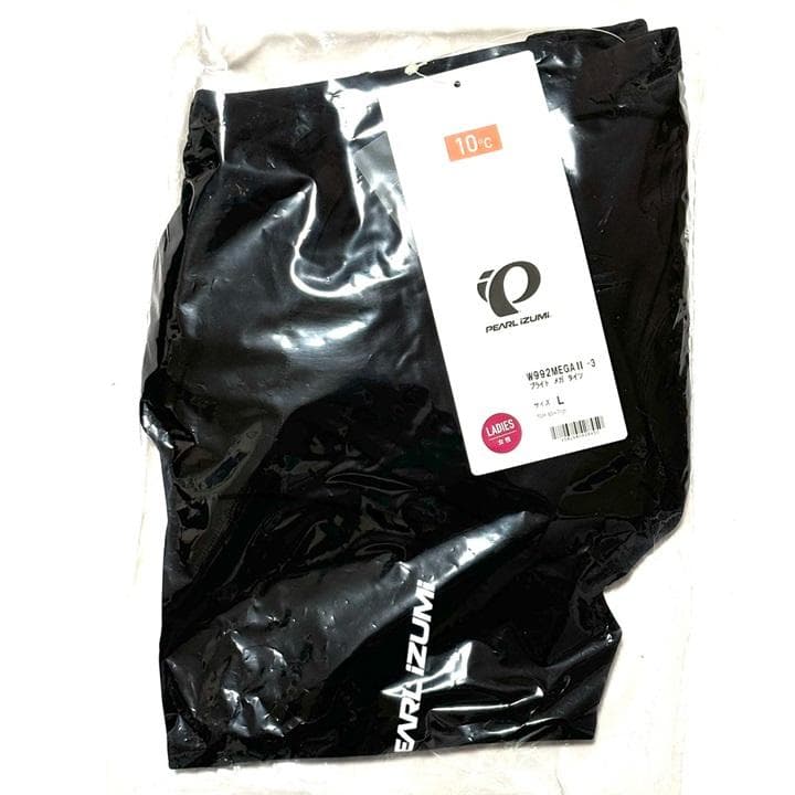 新品 パールイズミ W992MEGA2 ブライト メガ タイツ ブラック L 黒