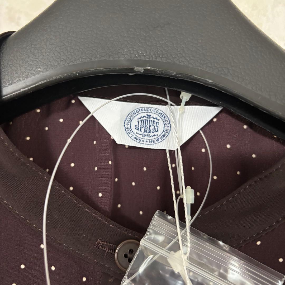 J.PRESS新品未使用　タグ付き　バーガンディ　ドット柄 ワンピース