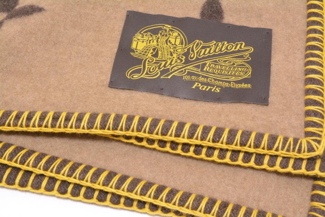 ルイヴィトン ブランケット プレッド ネオ モノグラム アンゴラ&ソフトウール