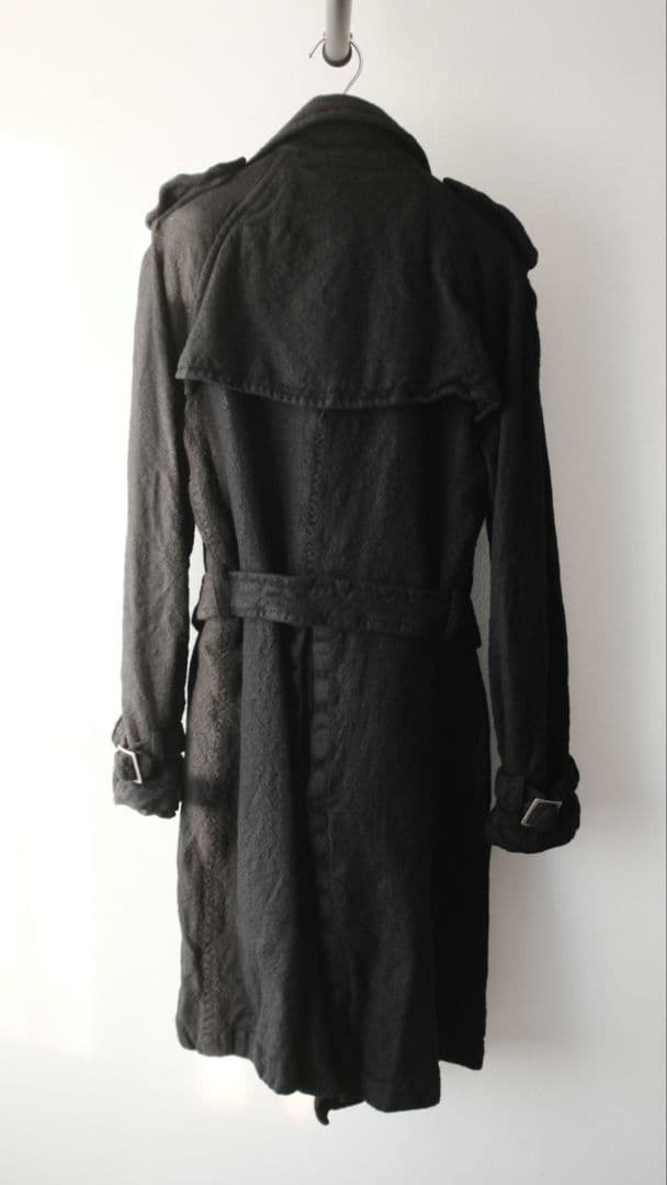 d*7様 コムデギャルソンオム ウール縮絨 トレンチコート