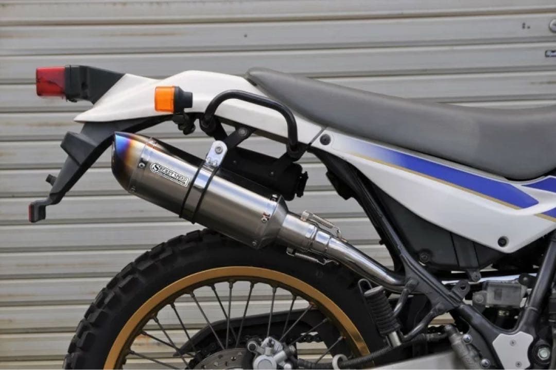 スーパーシェルパ/SECRET SPEED/ブルー　マフラー