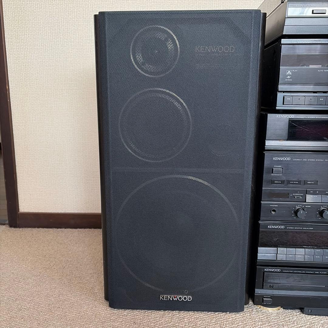 【希少品】KENWOOD オーディオシステムコンポ フルセット 説明欄要確認