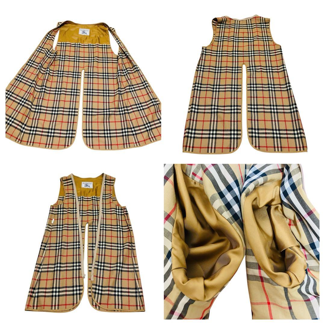 90's 美品 希少 バーバリーズ　トレンチコート ライナー レッド ベルト付