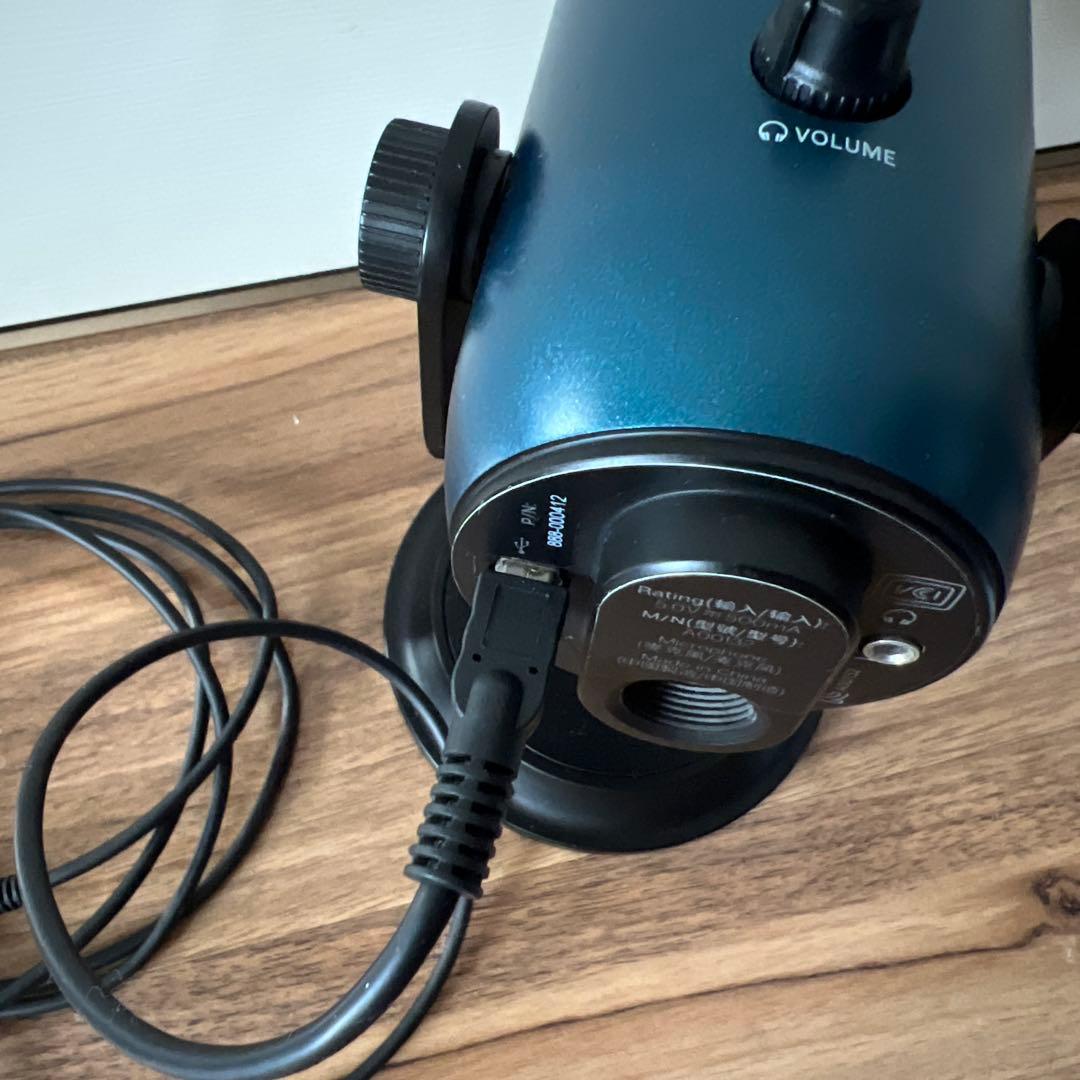 Blue Yeti コンデンサーマイク USB接続