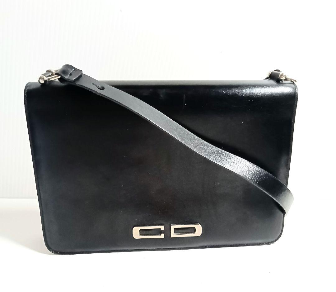 CHRISTIAN DIOR クリスチャンディオール　　CDロゴショルダーバッグ
