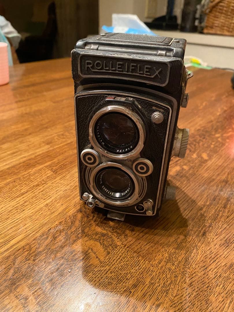 パ*ダ様 Rolleiflex 二眼レフカメラ レザーケース付き