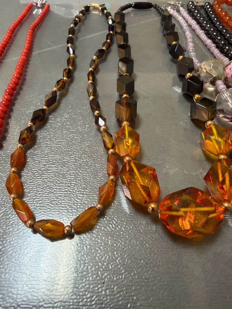 アクセサリー　まとめ売り 血赤珊瑚 ネックレス