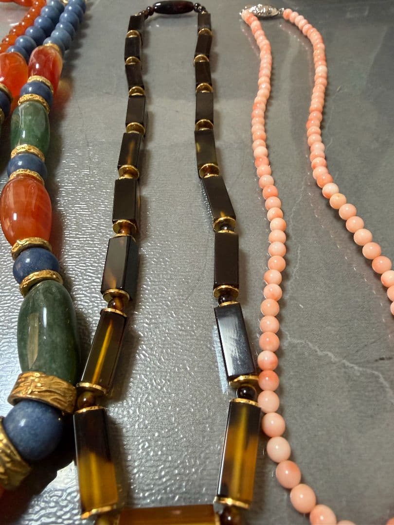 アクセサリー　まとめ売り 血赤珊瑚 ネックレス