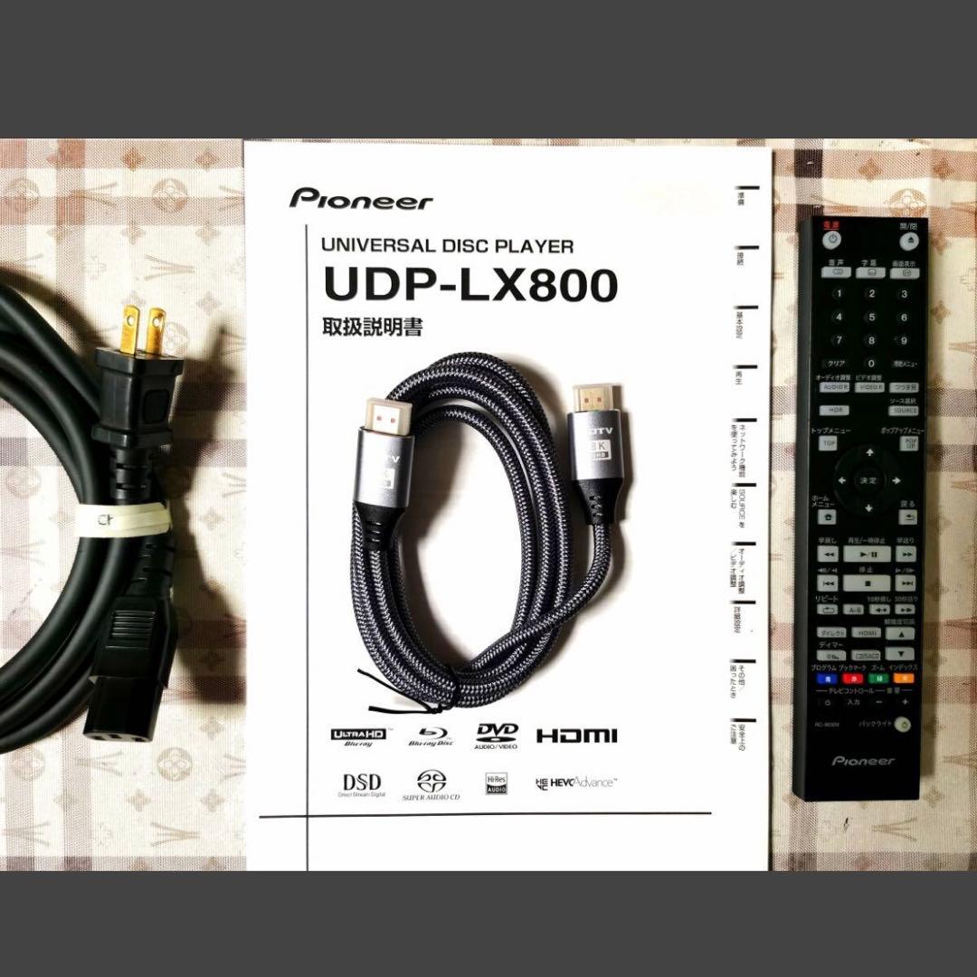 【極美品】Pioneer UDP-LX800 パイオニア DVDプレーヤー ②