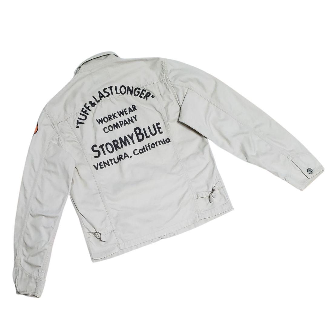 Pherrow's STORMY BLUE　短丈　40　ワッペン　ヘリンボーン