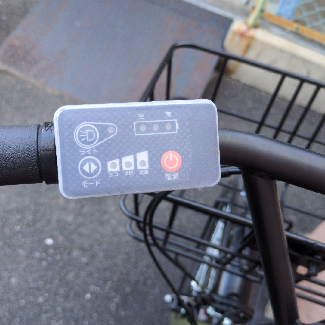 電動アシスト自転車 シティタイプ マットグリーン