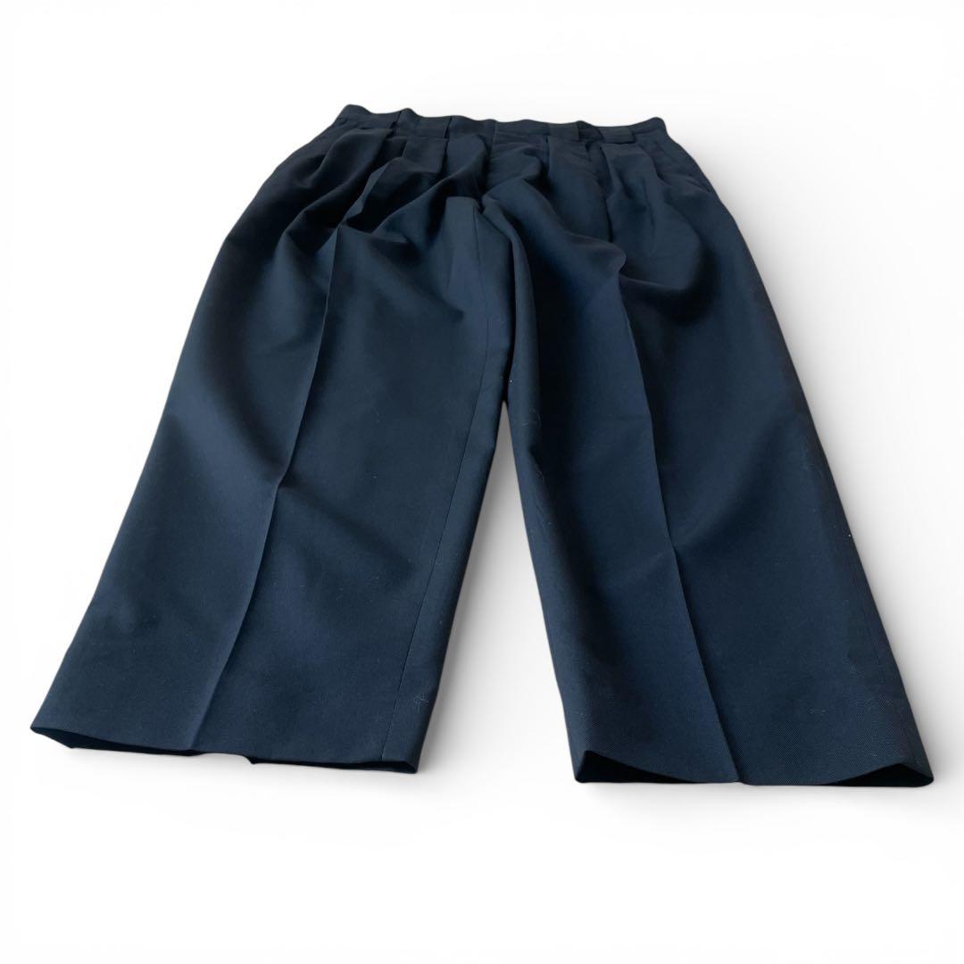 stein シュタイン DOUBLE WIDE TROUSERS Black M