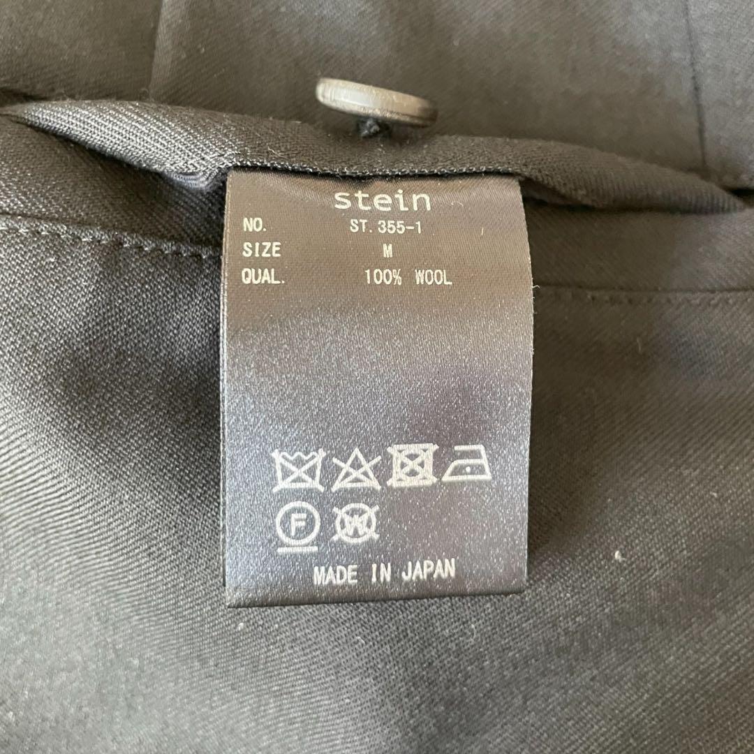 stein シュタイン DOUBLE WIDE TROUSERS Black M